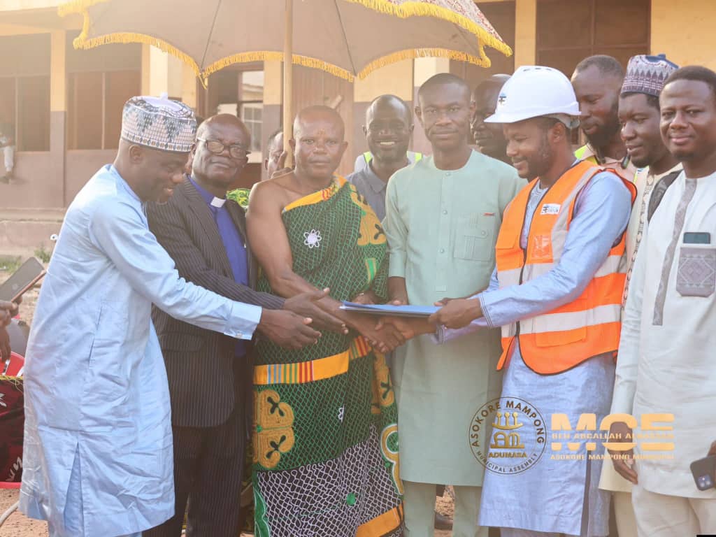 Adukrom AstroTurf Project Site Officially Handed Over for Construction