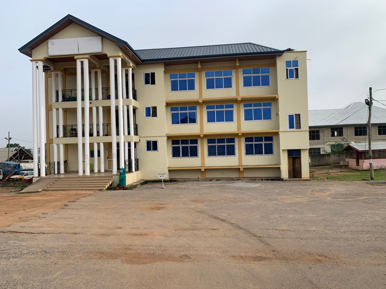 Completion of Old Administration Block at Asokore Mampong